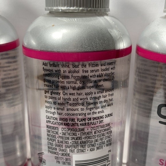 4 got 2 b Glossy Shine Serum DISCONTINUED 4.2oz Anti Frizz Schwarzkopf - Picture 6 of 12